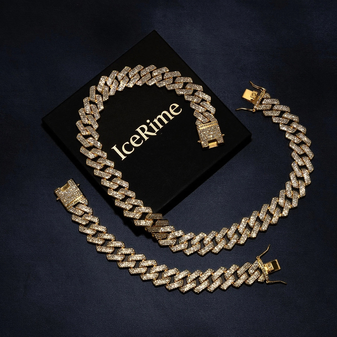 20mm Prong Chain & Prong Bracelet Bundle