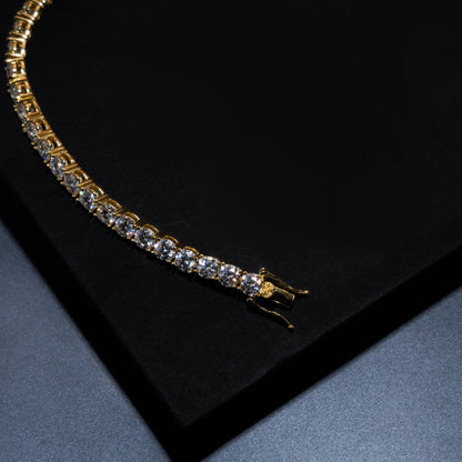5mm Round Cut Tennis Bracelet